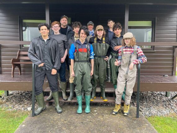 The USA contingent this week on Upper Arndilly