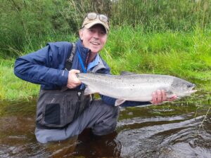 A beautiful summer salmon