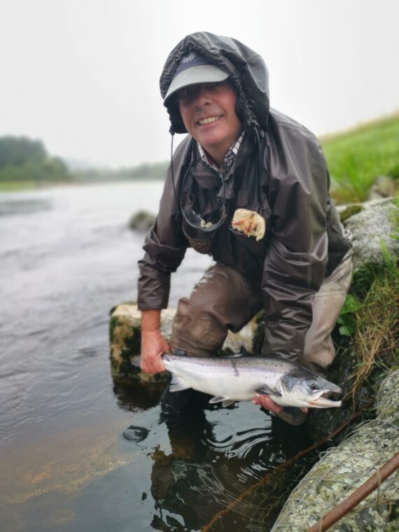 A lovely fresh fish for a dreich day