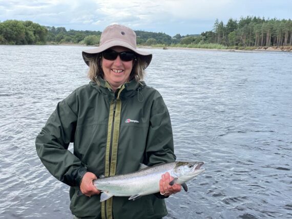 A sealiced grilse