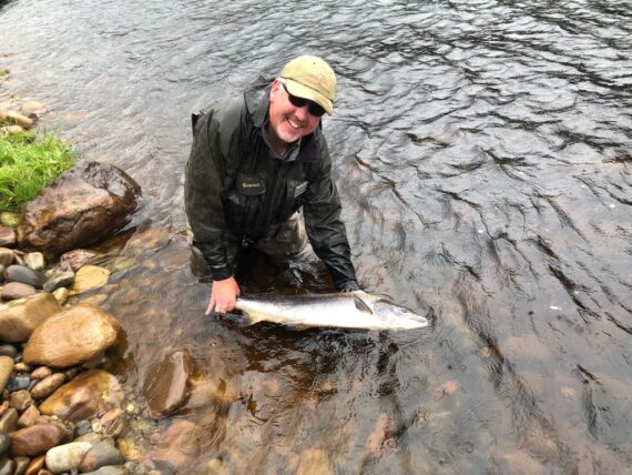 Another fresh fish going back