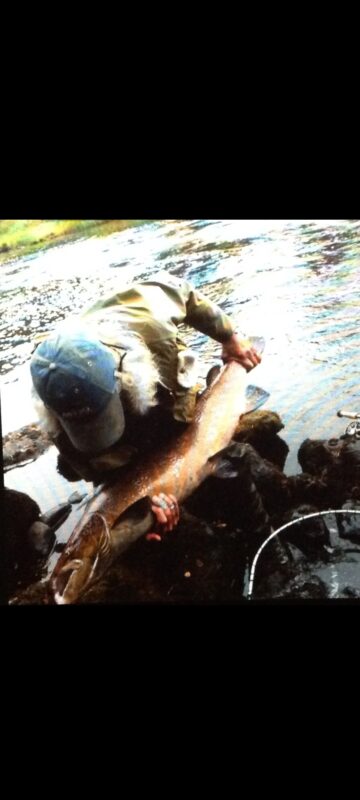 Another shot of Mrs Potter and her fish