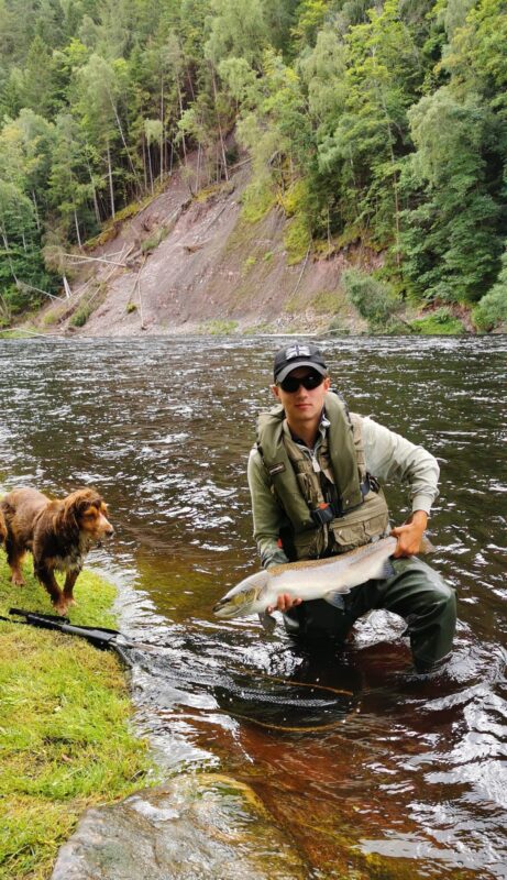 Archie Mountain with a nice fish from Hollenbush