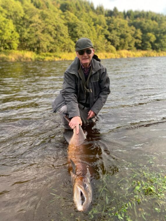 Kevin Clayton with his 26lb croc from Creeky