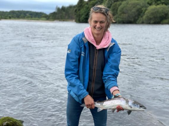 Lovely fresh grilse